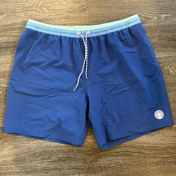 SOLD NWOT Chubbies Men’s The True Blues Classic Swim Trunk 7” Size XXL - Picture 3 of 6